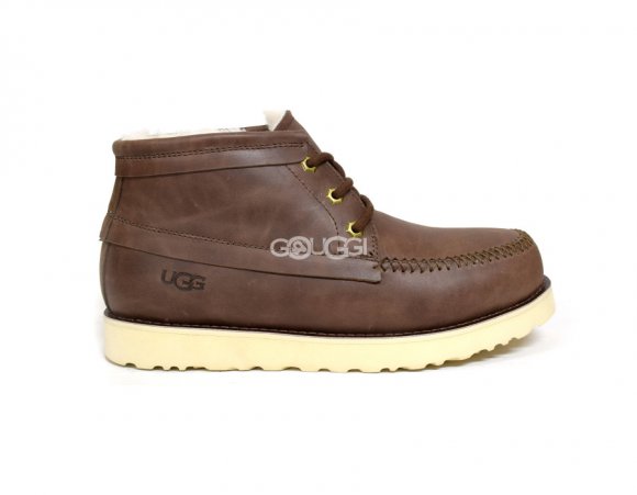 Campout Chukka Leather Chocolate