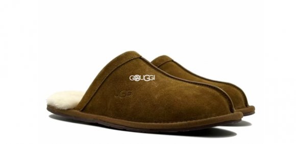 Ugg Mens Scuff Slipper Chestnut - 45