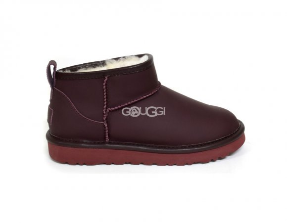 Ultra mini Leather Chocolate