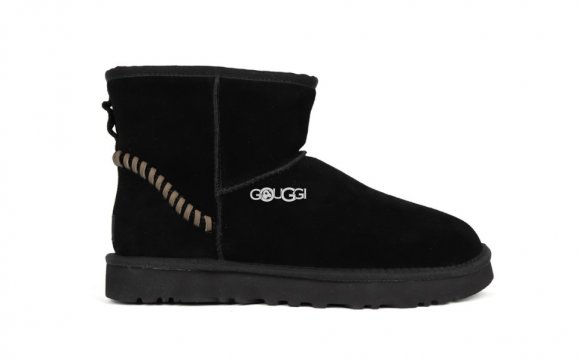 Classic Mini Deco Suede Boot Men's Black - 42