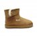 Ugg Mini Bailey Graphic Logo Suede Chestnut