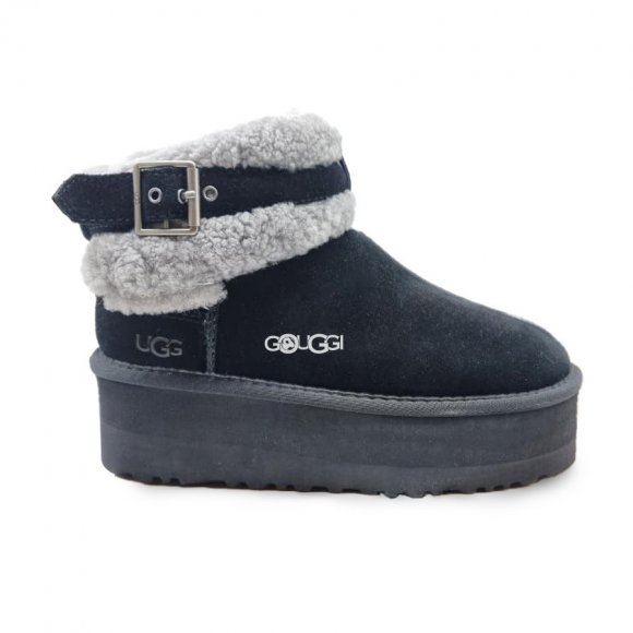 Ugg Mini Platform Strap Black
