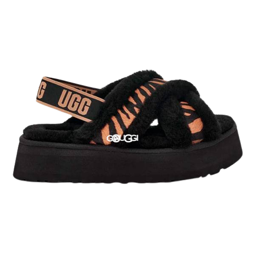 Ugg Disco Cross Slide Tiger Print - 41