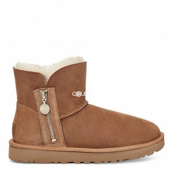 Ugg Bailey Zip Mini Chestnut