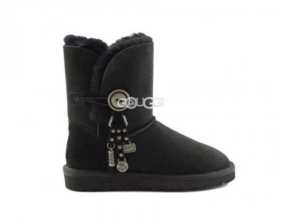 Bailey Button Azalea Black - 40
