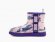 Classic Clear Mini Natural Marble - Violet Night