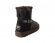 Mini Double ZIP Metallic Chocolate