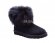 Mini Fox Fur Black