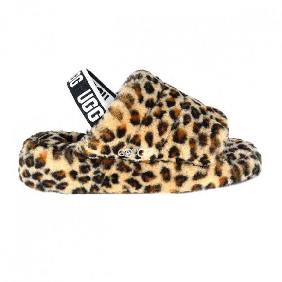Ugg Fluff Yeah Slide Leopard - 37