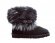 Mini Fox Fur Black II