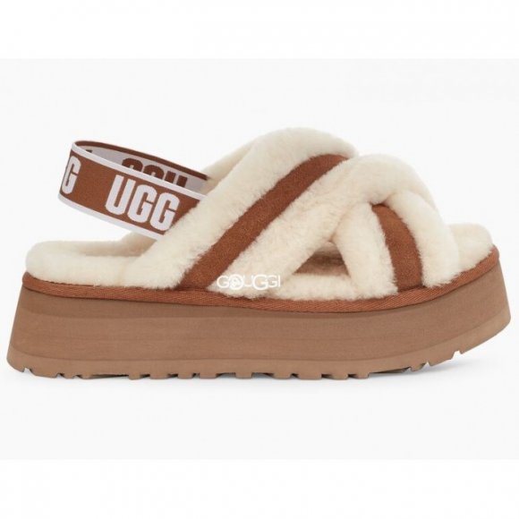 Disco Cross Slide - Chestnut - 38