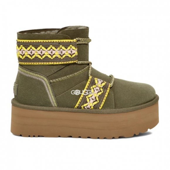 Mini II Braid Platform - Burnt Olive