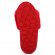 Fluff Slide Slippers Dark Red - 39