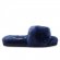 Fluff Slide Slippers Navy Blue - 37