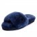 Fluff Slide Slippers Navy Blue - 37