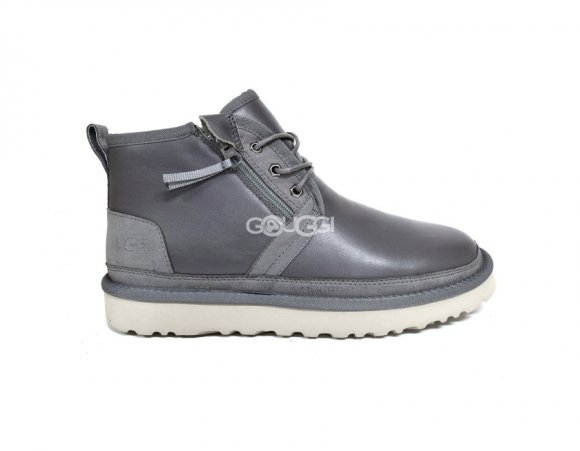 Neumel ZIP Leather - Grey - 44