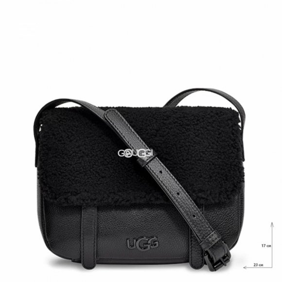 Ugg Bia Mini School Bag Leather Black