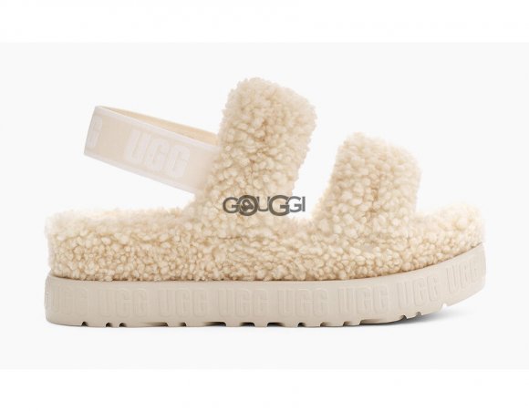 Oh Fluffita Slide Natural - 38