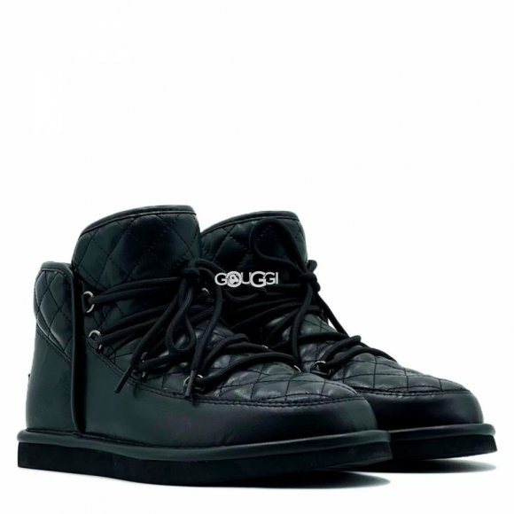 Ugg Lodge Mini Leather Black - 37