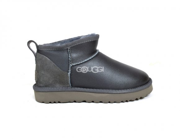 UGG Classic Ultra Mini Metallic Grey - 38