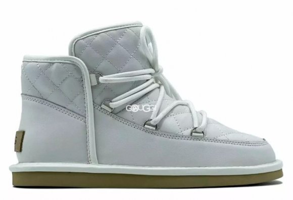 Ugg Lodge Mini Leather White - 37