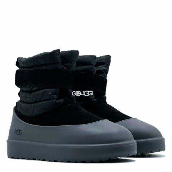Ugg Mens Classic Short Pull-On Black