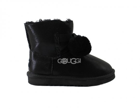 Kids Gita Metallic Black
