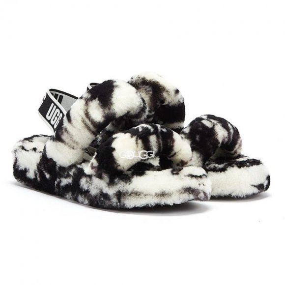 Ugg Oh Yeah Marble Black White - 37
