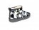 Ultra Mini Cow Print Grey - 38